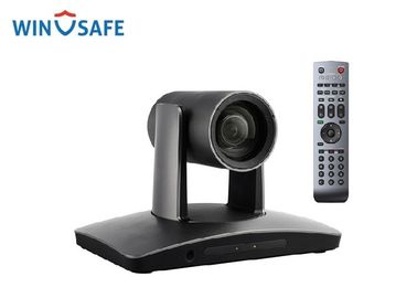 Grey 1080P HD Plug Play PTZ Video Conference Camera With Image Flip / DVI Output