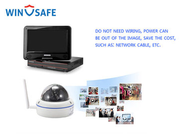 IR Dome Indoor Outdoor Security Camera Systems Wireless H.264 Video Processing