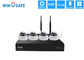 4 Channel Wireless IP Security Camera System , Internet Security Camera Systems For Home