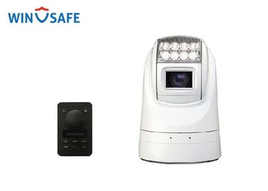 IP67 Aluminum Rugged Surveillance Camera 120M IR White Light Distance For Robot